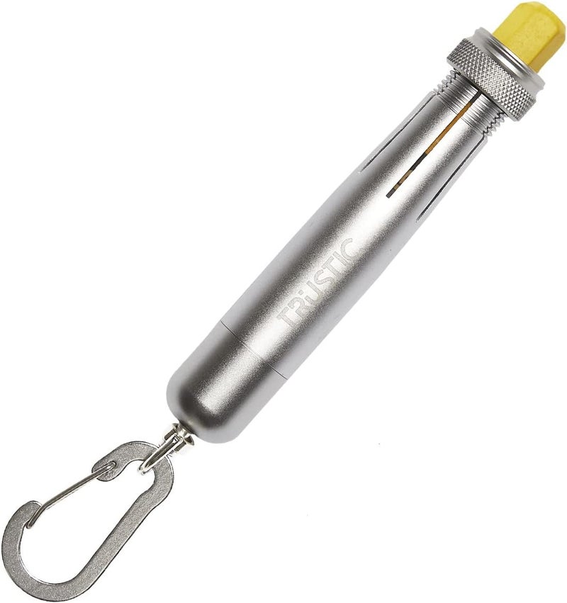 Trustic - Lumber Keel Crayon Holder for 1/2" Round or Hexagonal Crayons, Industrial Heavy Duty Construction Carpenter Metal Holder (Silver) - Image 5